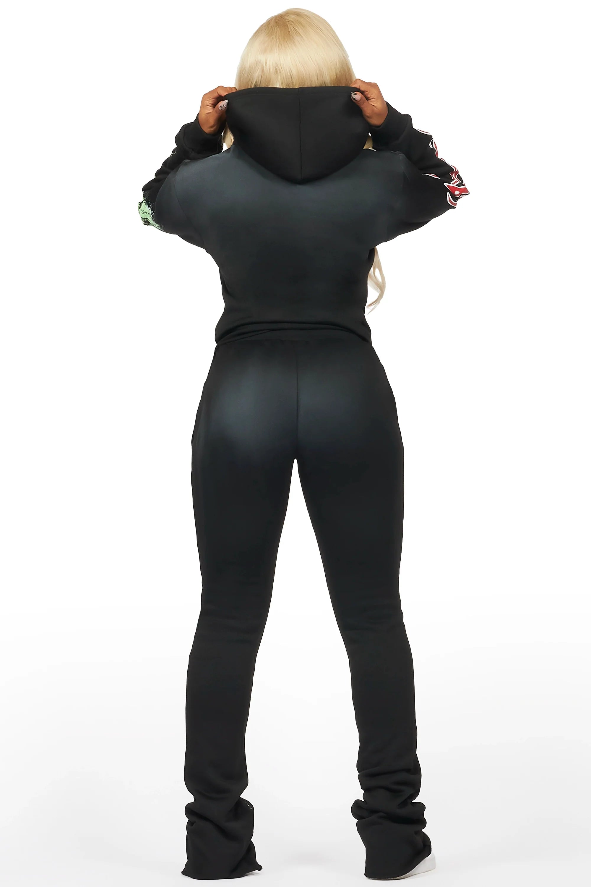 Marcey Black Super Stacked Trackset