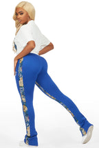 Linnea White/Royal Blue T-Shirt Tapestry Trackset