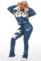 Kymesha Navy Super Stacked Trackset