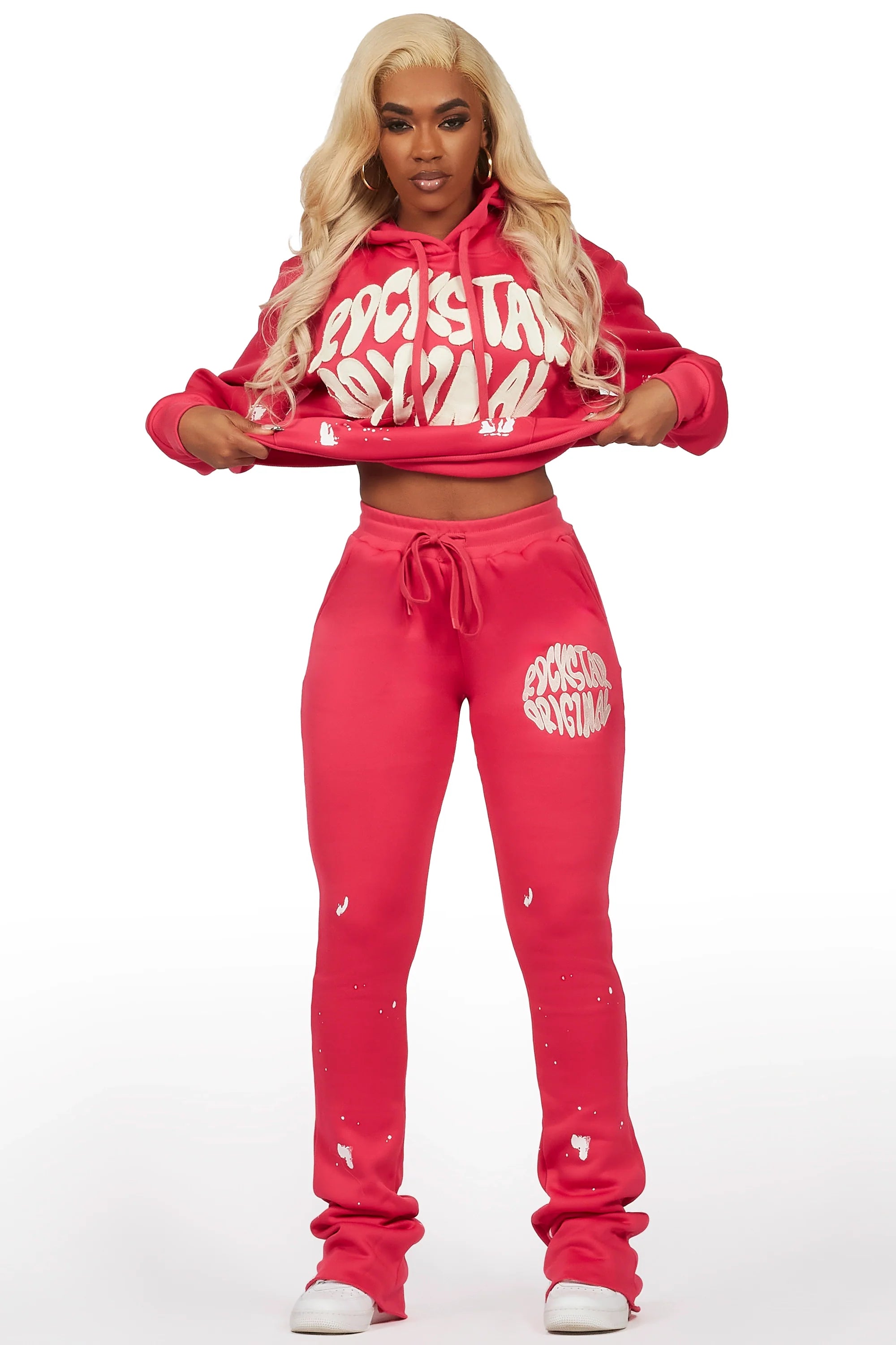 Antyonna Hot Pink Super Stacked Trackset