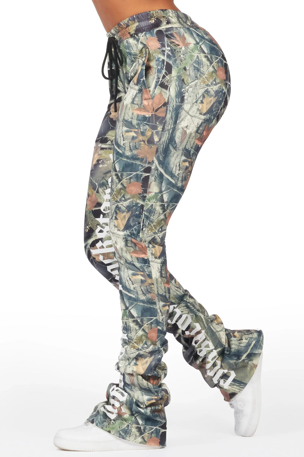 Blakely Black Tree Camo Super Stacked Pant