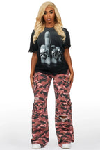 Heavyn Black/Camo T-Shirt & Jean Set