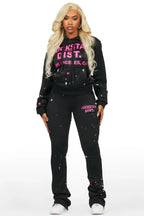 Jalynn Black Super Stacked Trackset