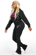 Jalynn Black Super Stacked Trackset