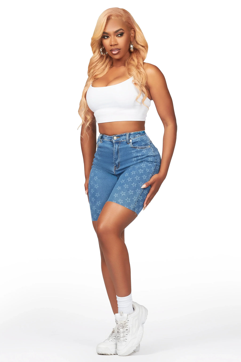 Ms Americana Med. Wash Bermuda Short