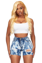 Raishada Med. Wash Denim Short