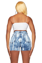 Raishada Med. Wash Denim Short