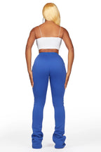 Shanae Royal Blue Super Stacked Track Pant