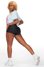 Nahomy Baby Blue Oversized Tee