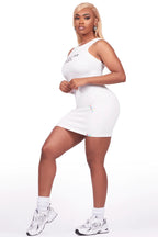 Candica White Mini Dress
