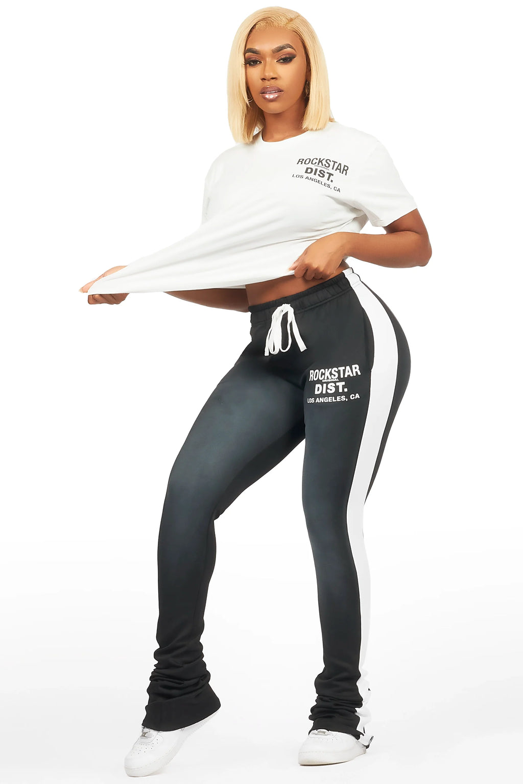 Atlanty 2.0 White/Black T-Shirt Trackset