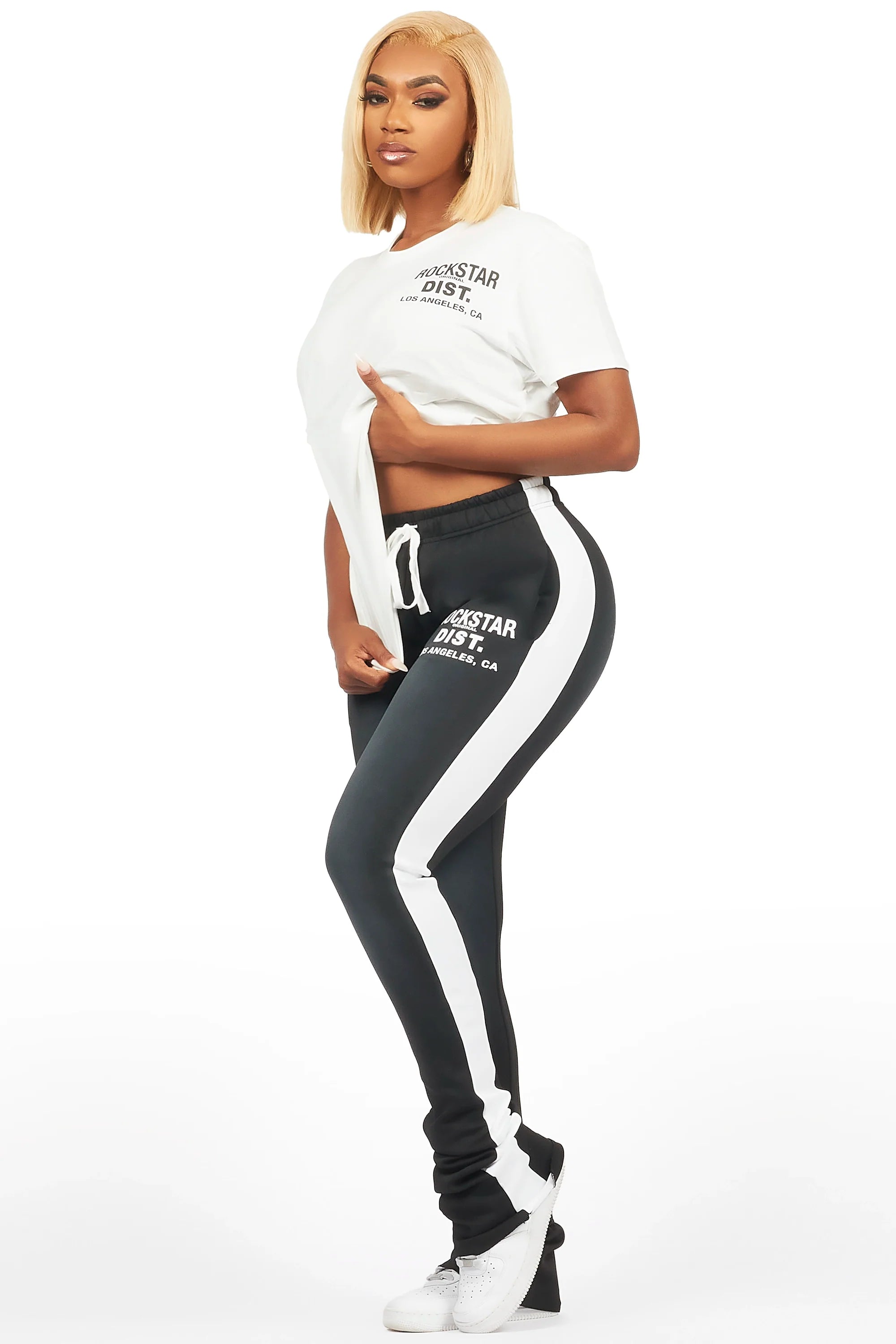 Atlanty 2.0 White/Black T-Shirt Trackset