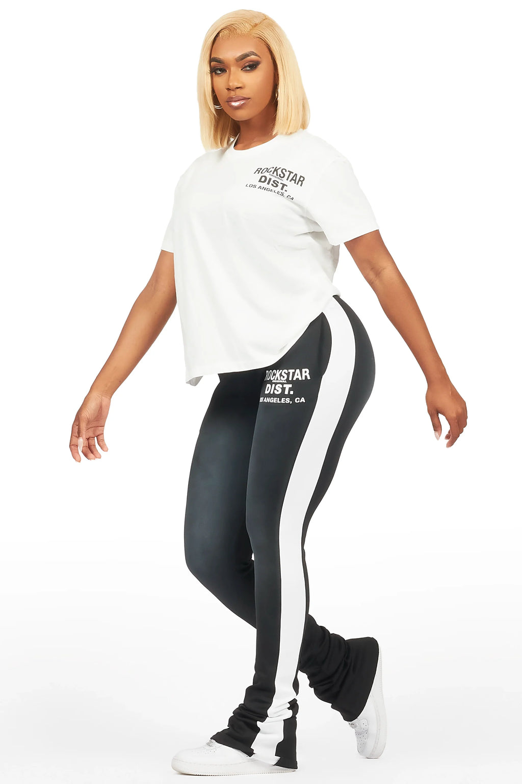 Atlanty 2.0 White/Black T-Shirt Trackset