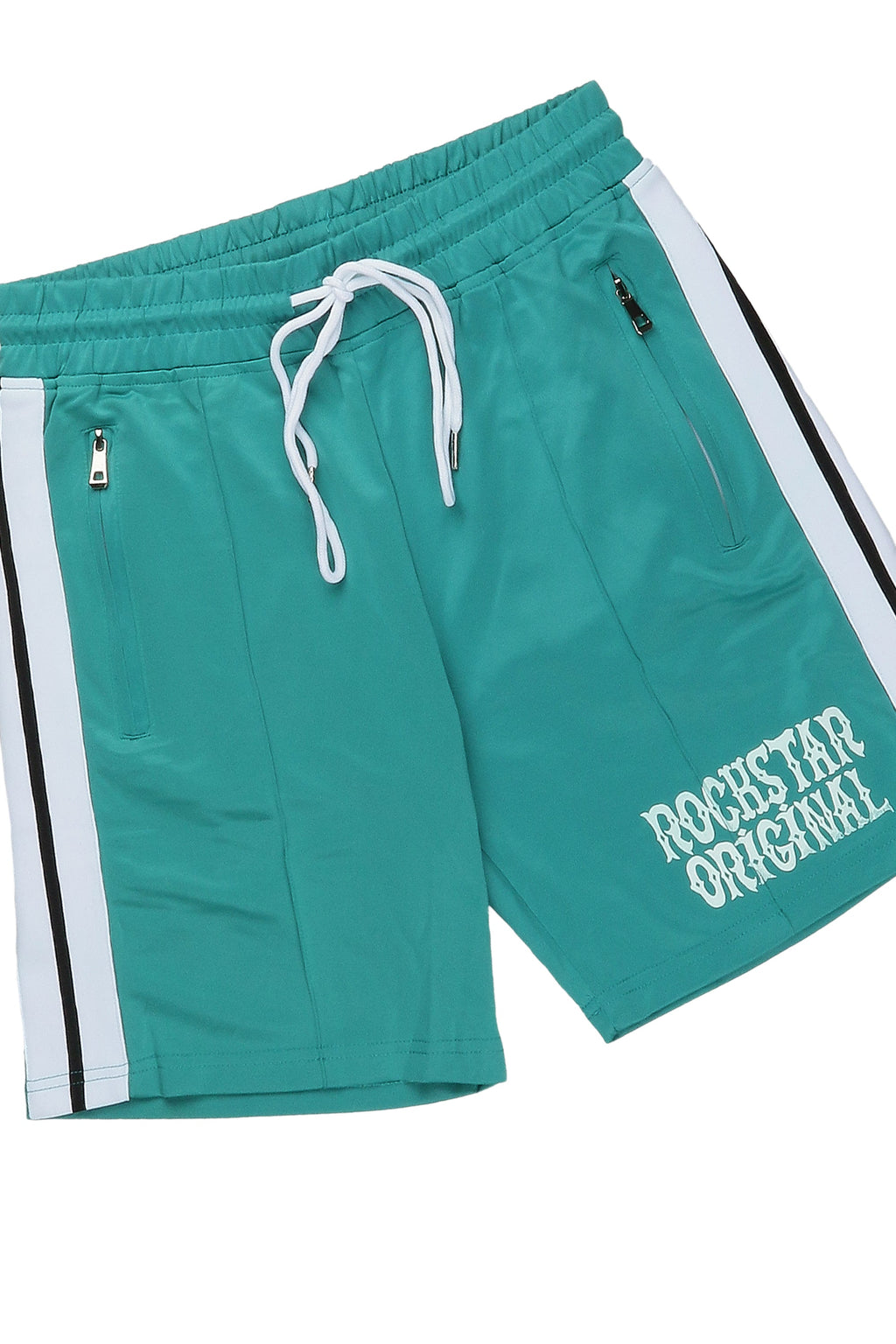 Miguel White/Green Graphic Short Set