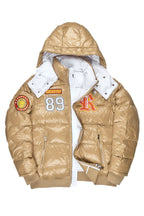 Boys Nassau Beige Puffer Jacket