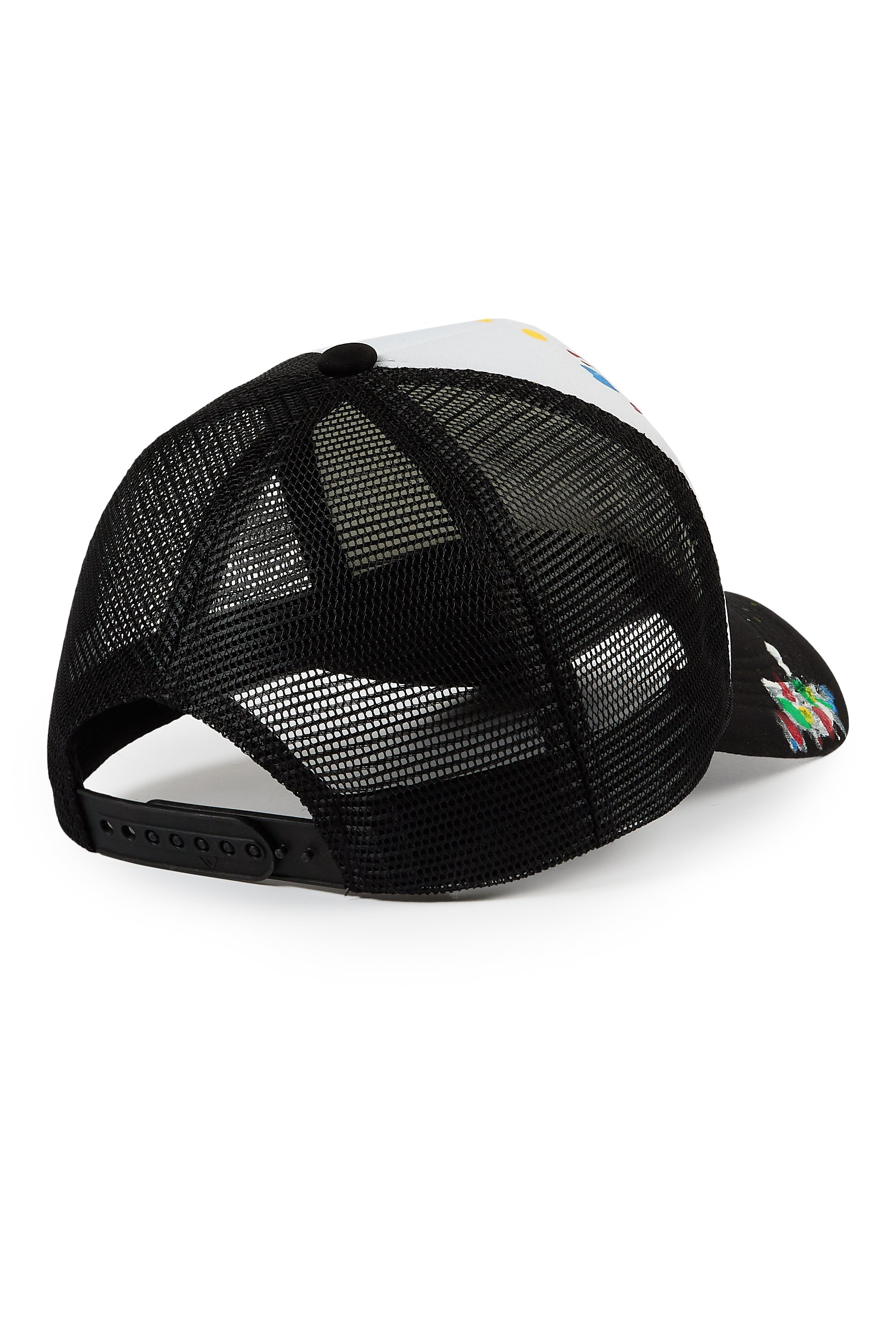 Boys Neptune White/Black Trucker Hat