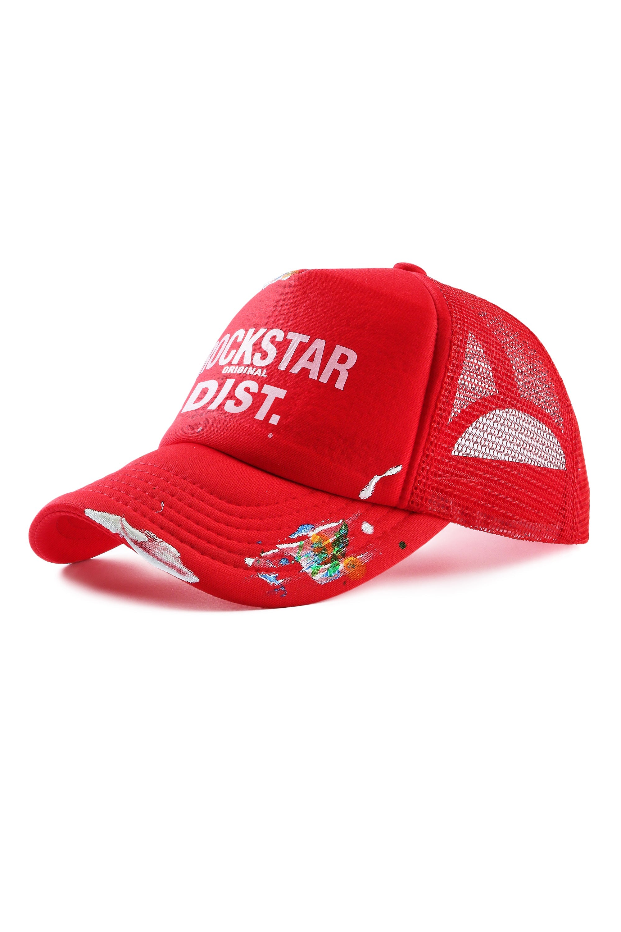 Good Side Only Red Trucker Hat