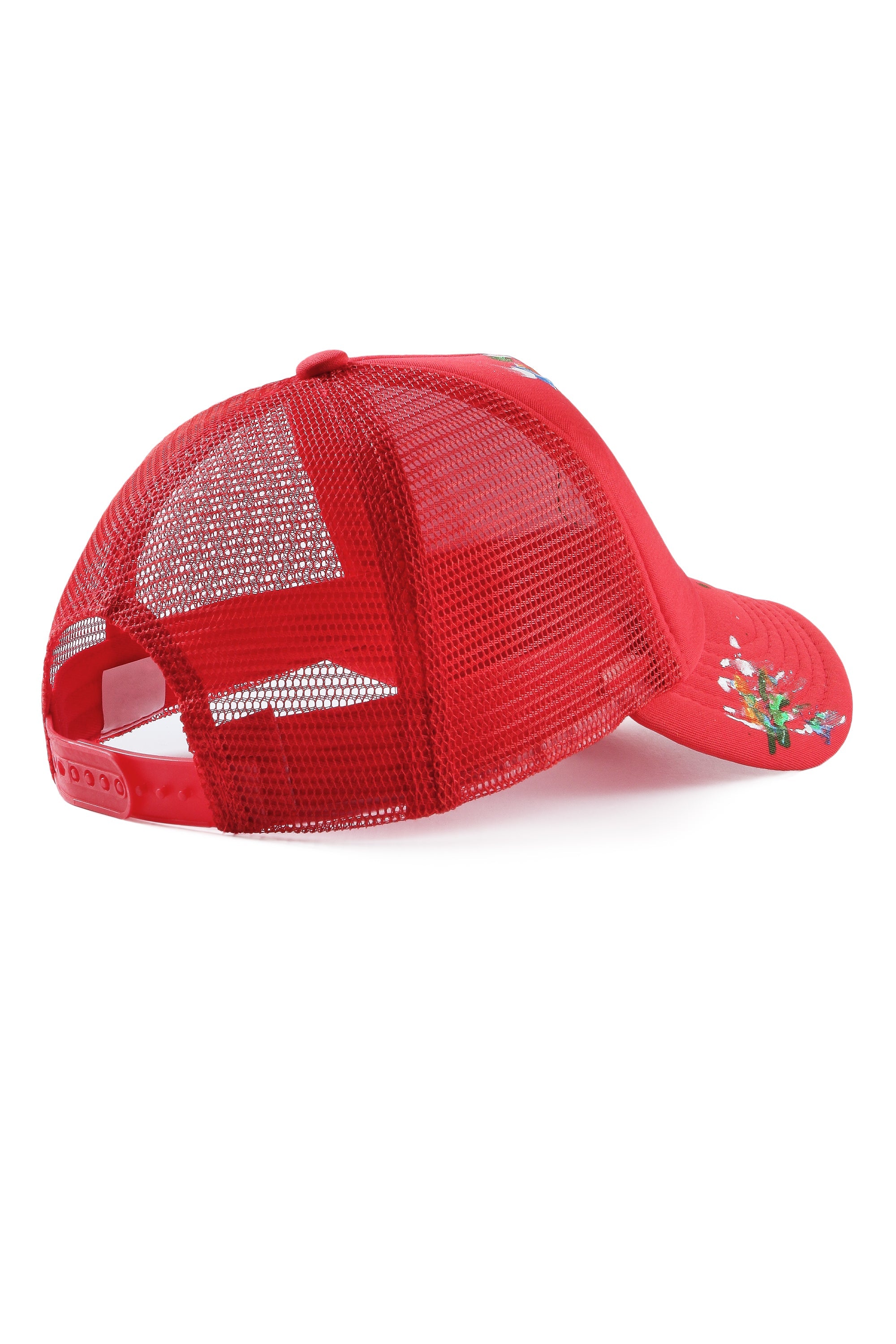 Good Side Only Red Trucker Hat