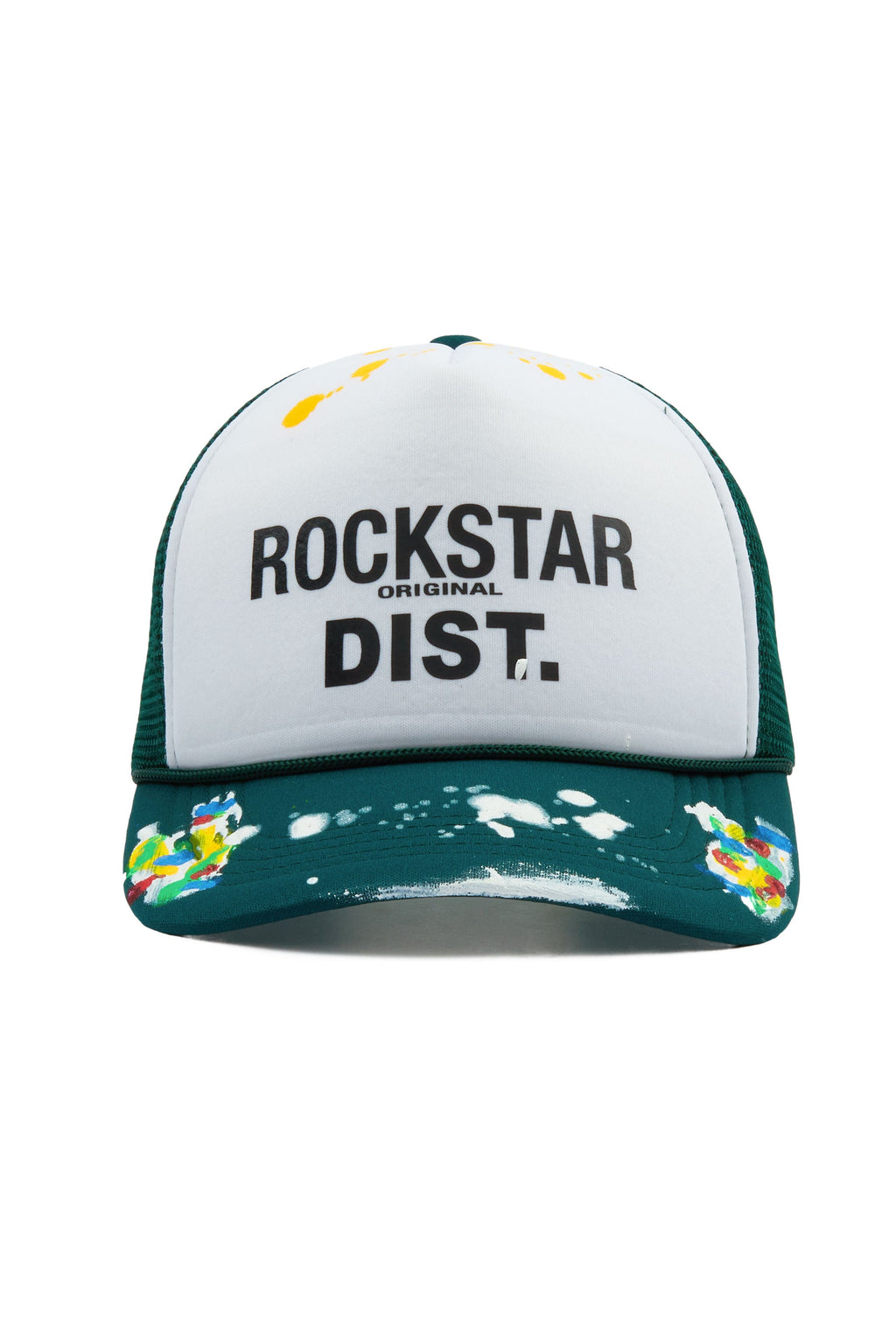 Neptune White/Dark Green Trucker Hat
