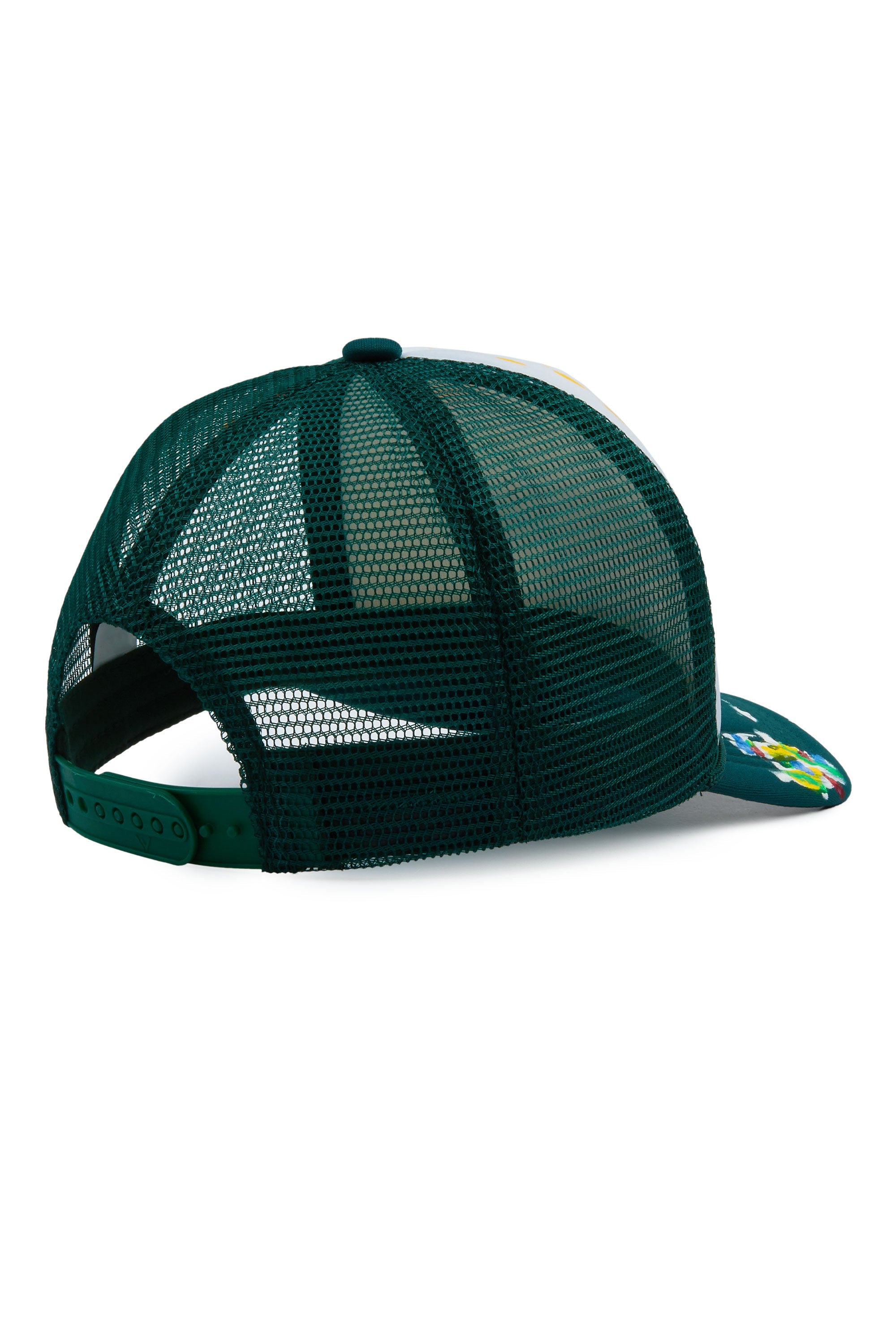 Neptune White/Dark Green Trucker Hat