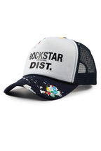 Good Side Only White/Navy Trucker Hat