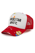 Good Side Only White/Red Trucker Hat