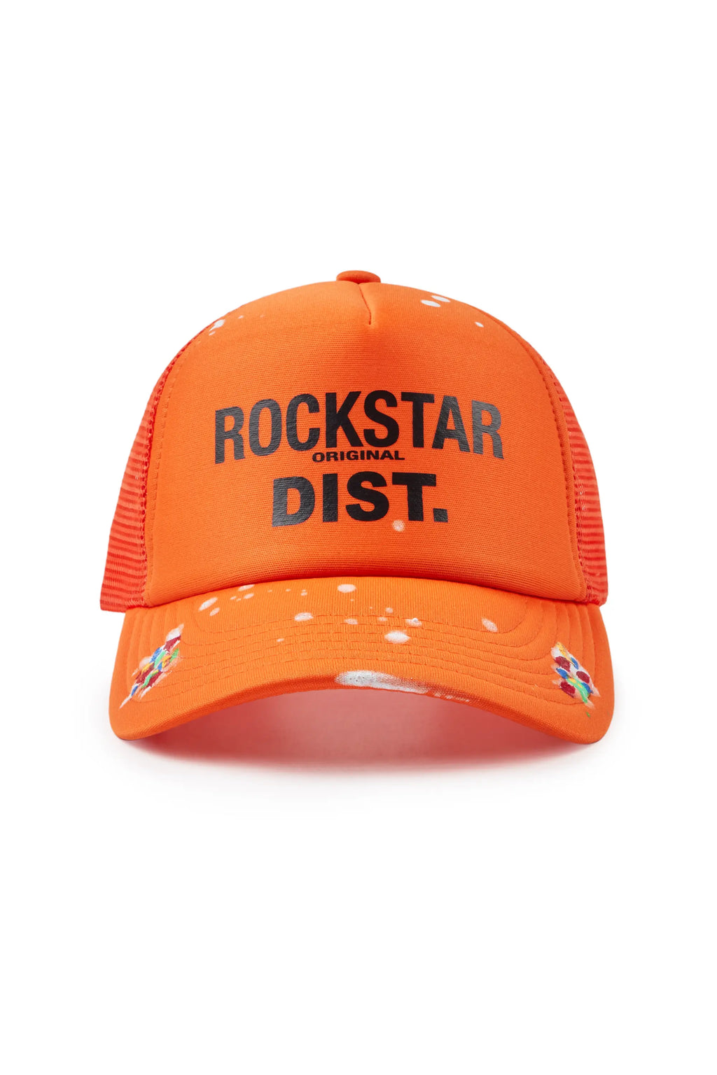 Good Side Only Orange Trucker Hat