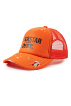 Good Side Only Orange Trucker Hat