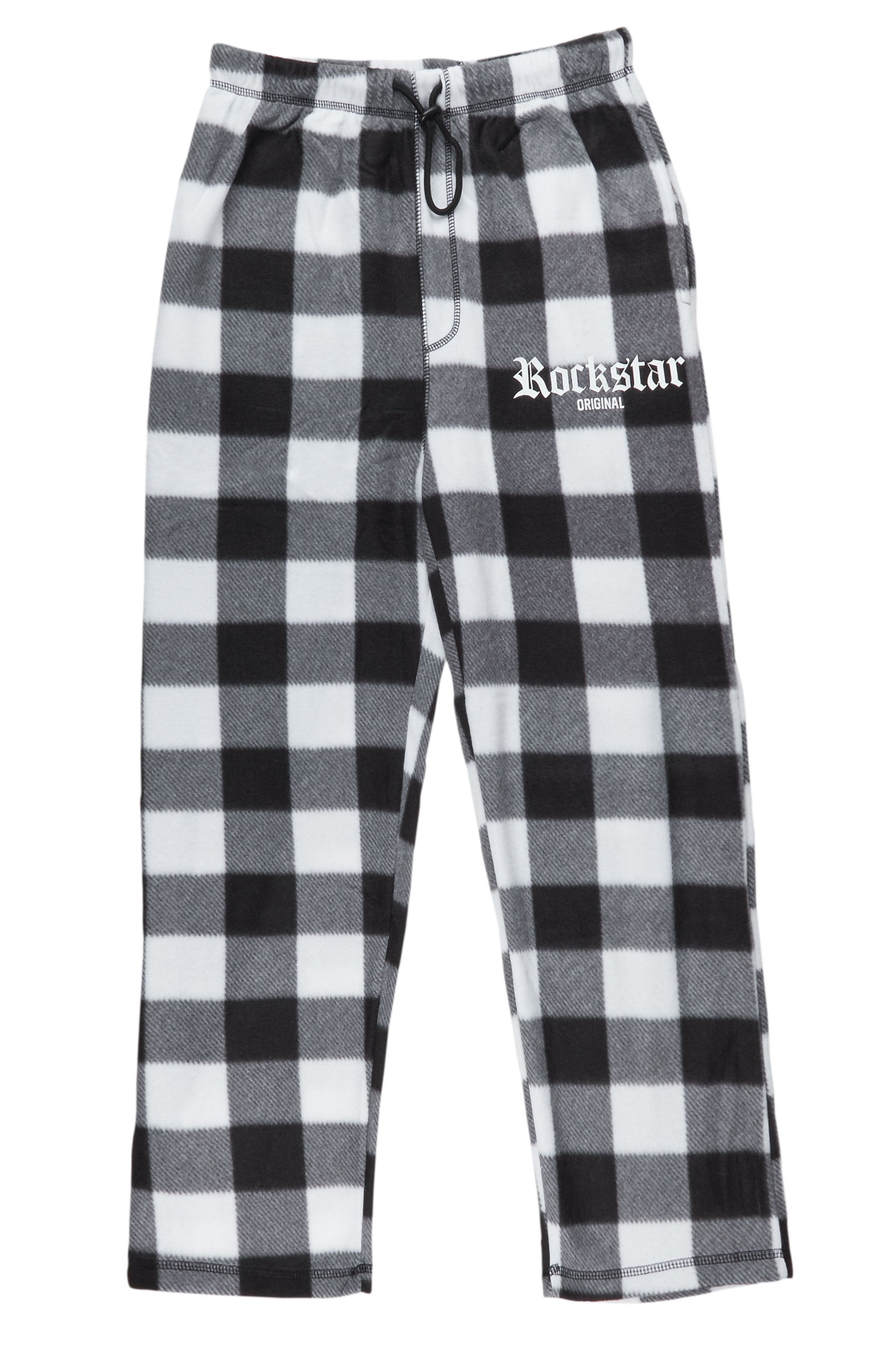 Nigel Black/White Plaid Pajamas