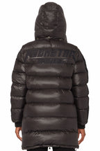 Nikita Black/Black Long Puffer Jacket