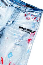 Noa Denim Short-Blue