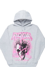 Obern Grey Graphic Hoodie