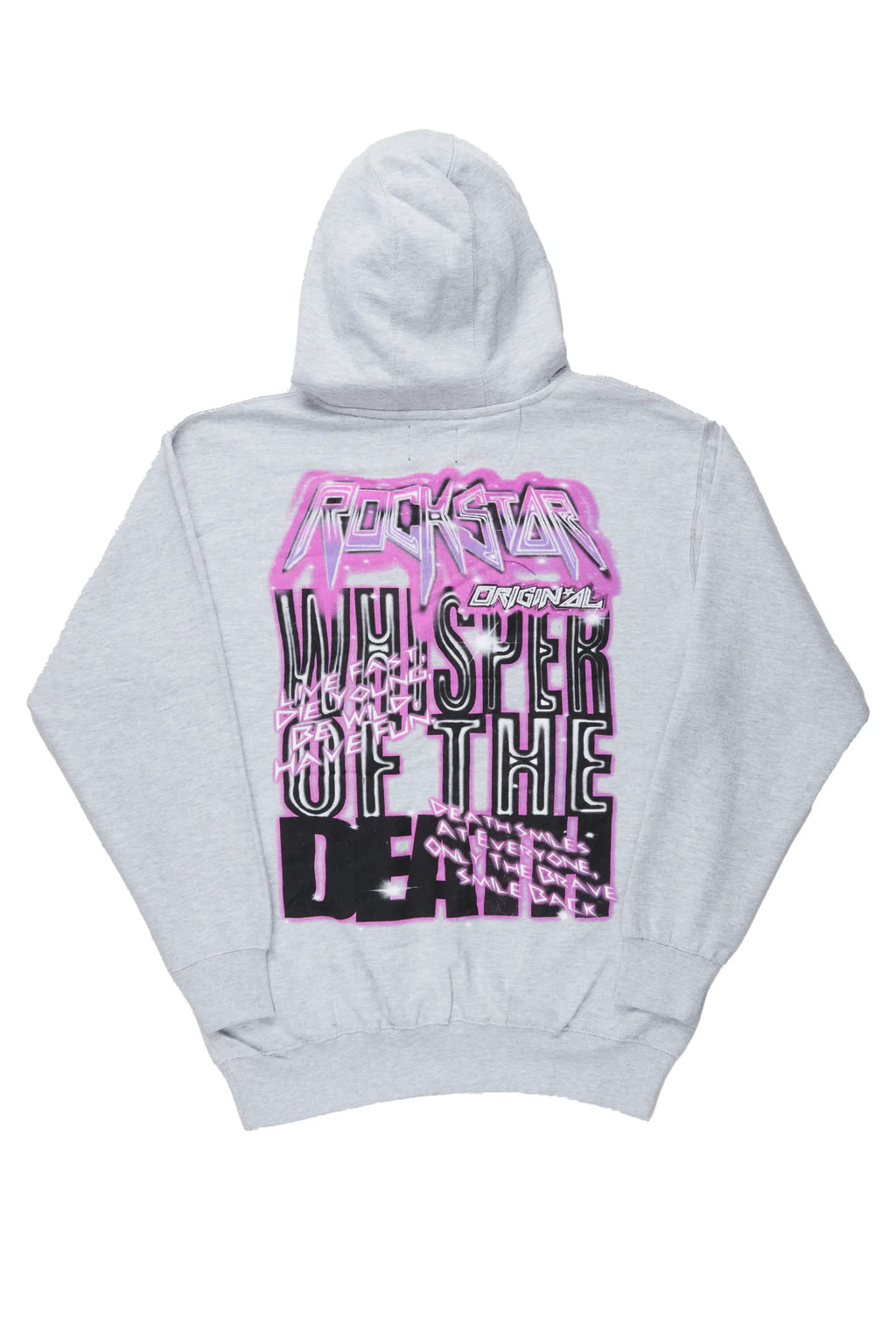 Obern Grey Graphic Hoodie