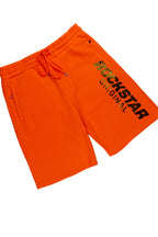 Ochre Orange Graphic T-Shirt Short Set