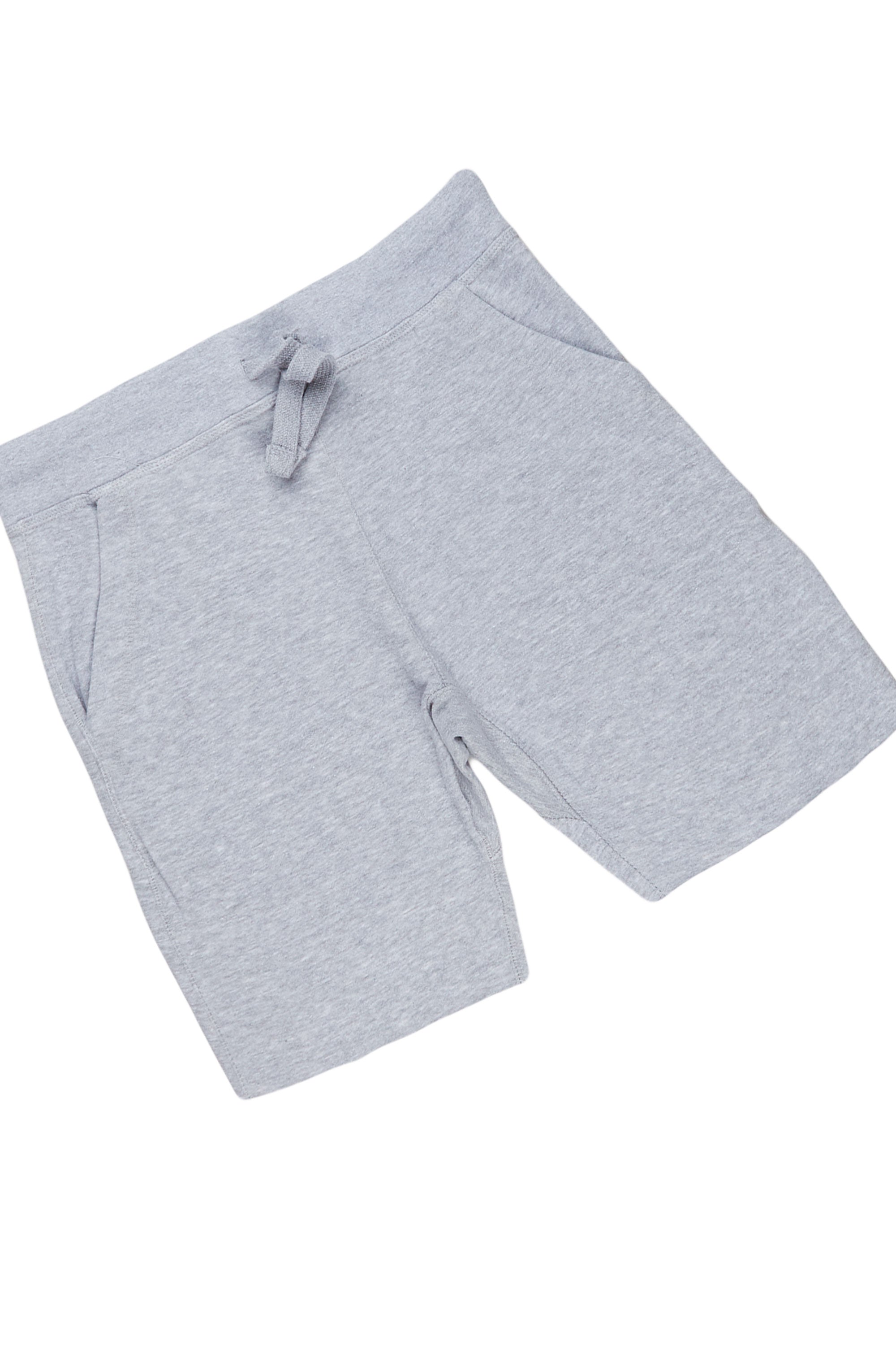 Octavio Black/Red Basic T-Shirt Short Set