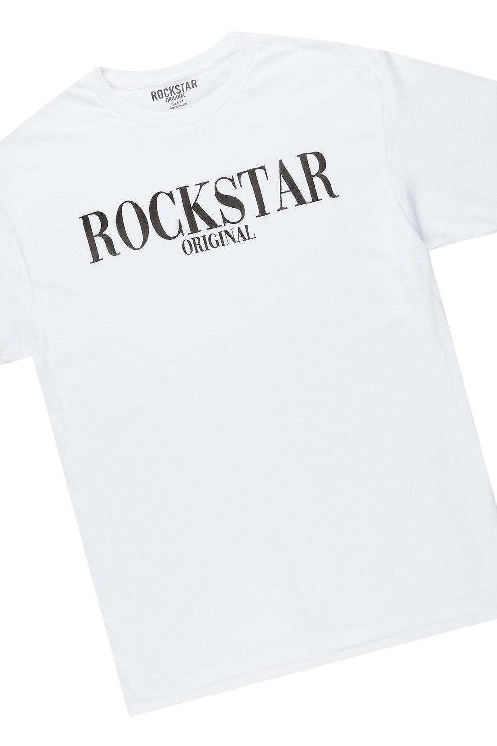 Octavio White/Cream T-Shirt Cargo Short Set