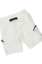 Octavio White/Cream T-Shirt Cargo Short Set