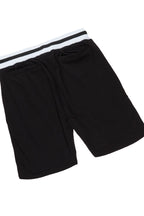 Osman Black Graphic T-Shirt Short Set