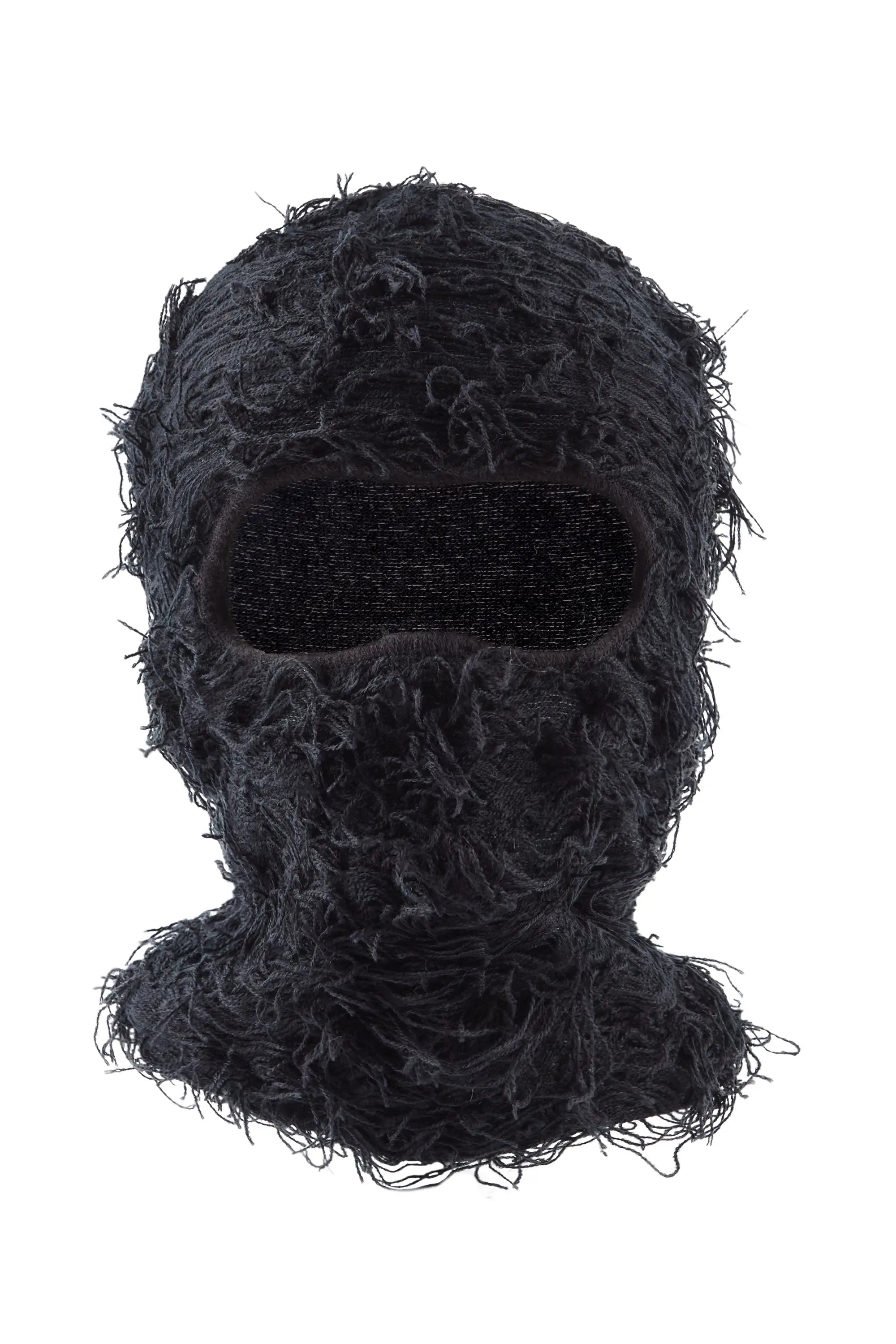 Seantee Black Fuzzy Ski Mask