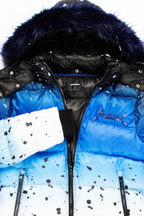 Kids Curry 2.0 Puffer Jacket- Blue/Black