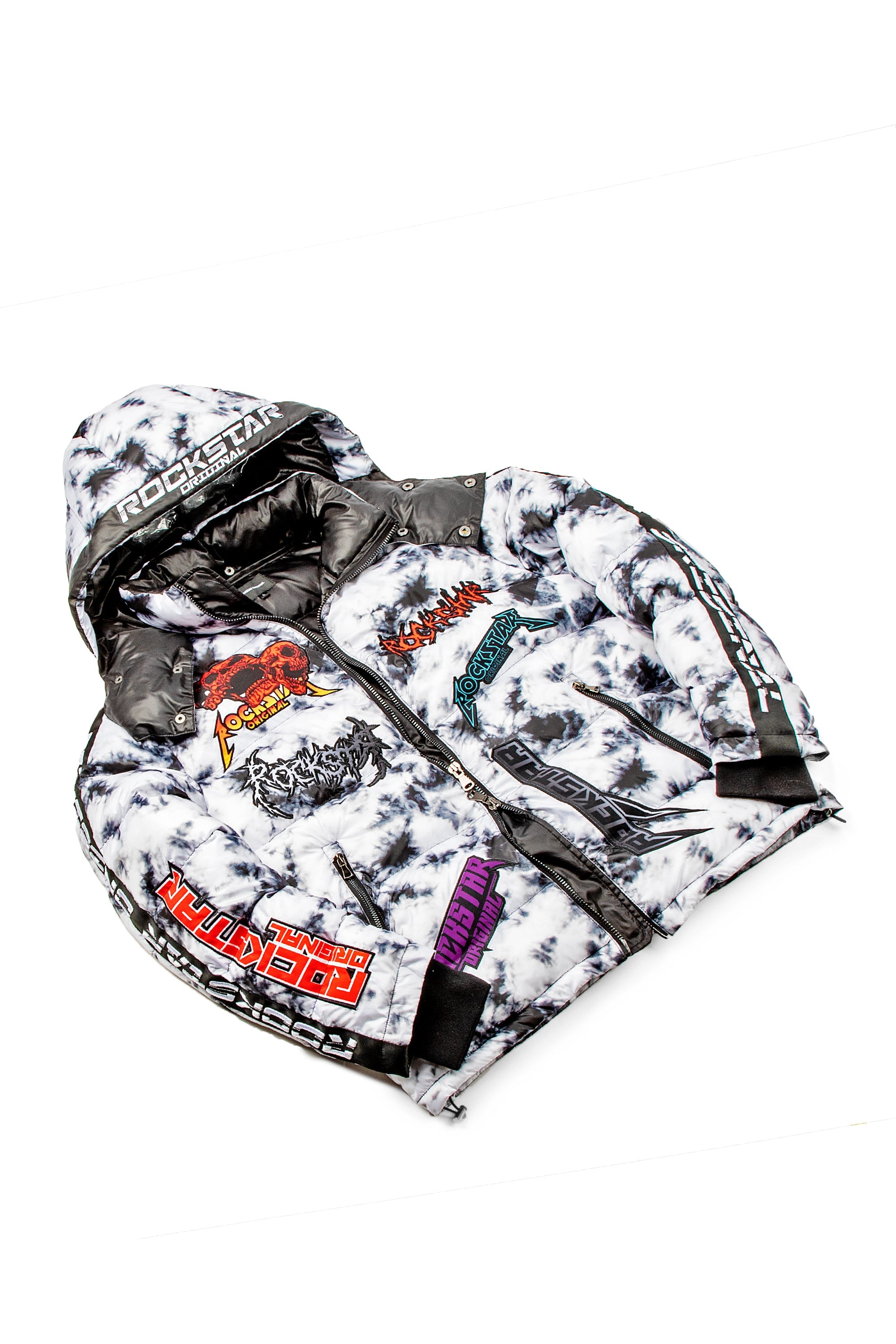 Kids Giovan Jacket-Blk/Wht