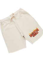 Peele White/Beige Graphic T-Shirt/ Short Set