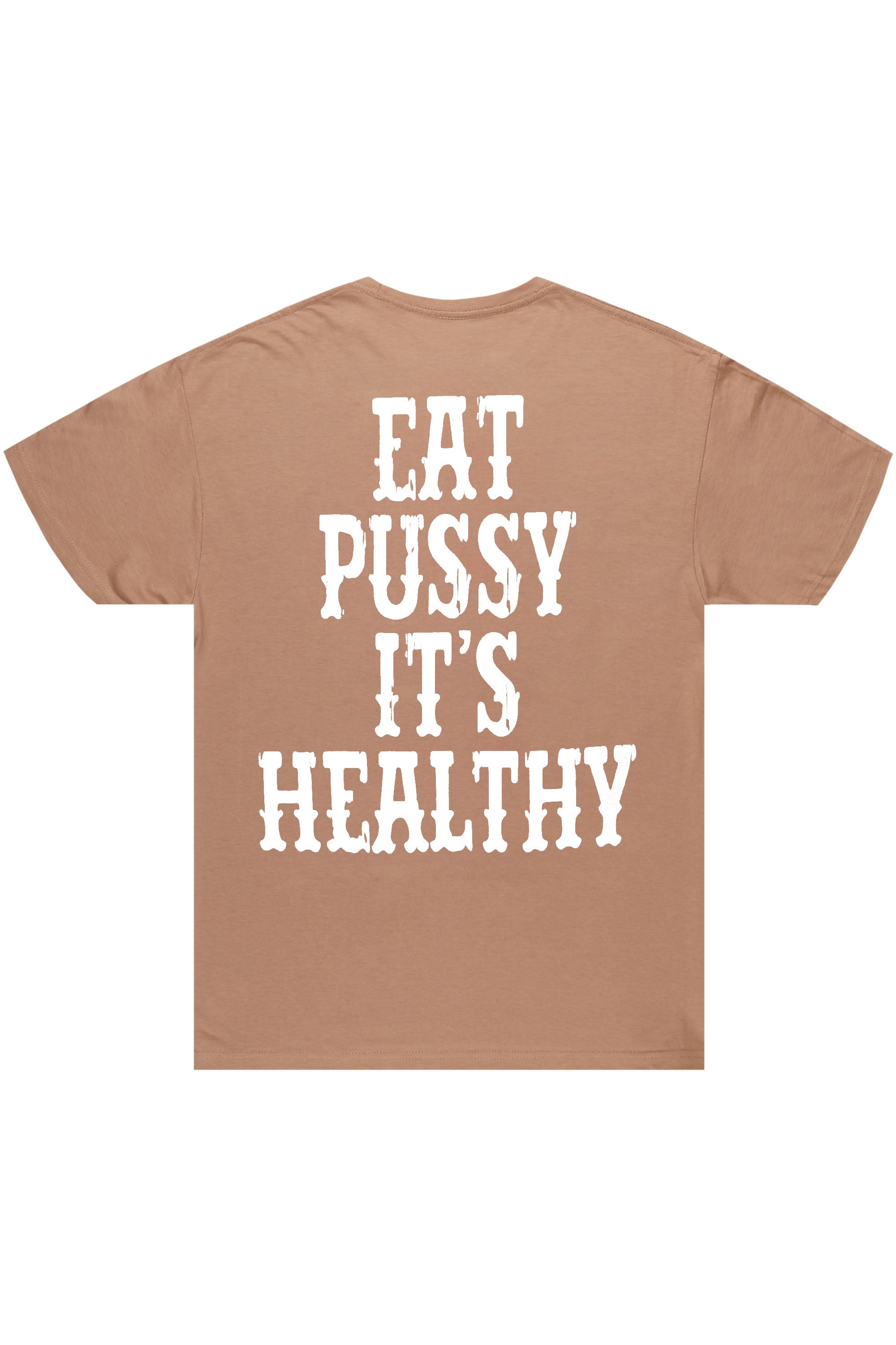 Posse Tan/White Graphic T-Shirt