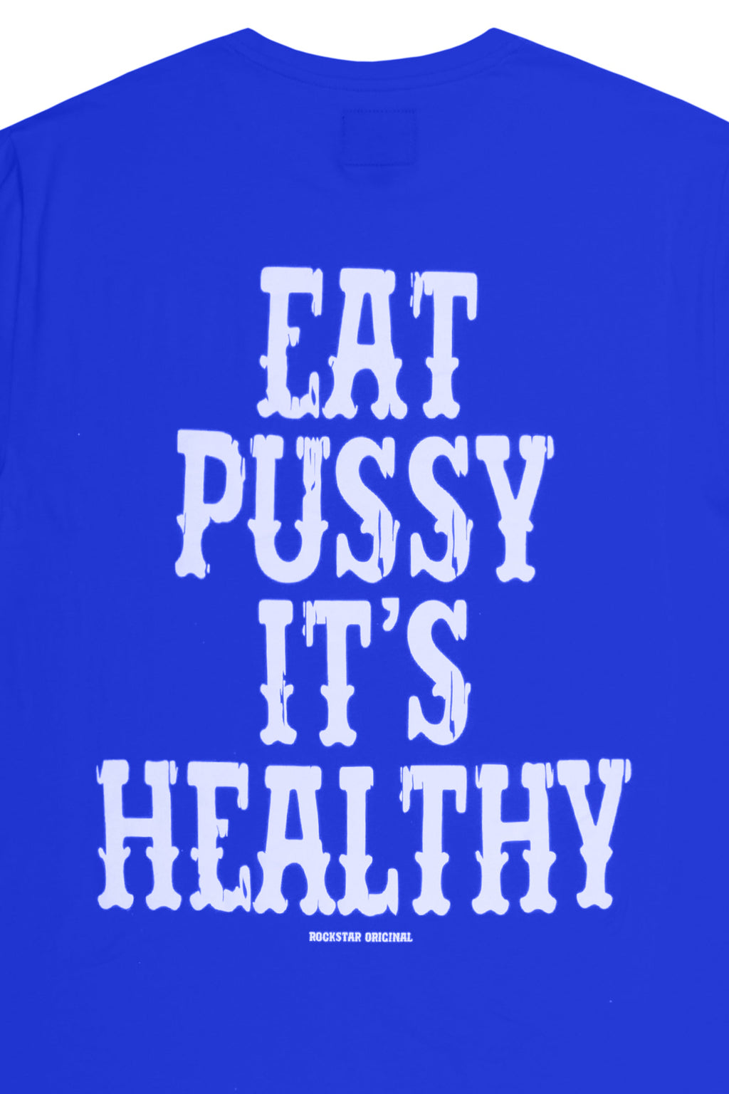 Alayna Royal Blue Oversized Tee