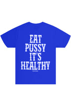 Alayna Royal Blue Oversized Tee