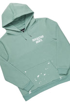 Raffer Sage Hoodie/Stacked Flare Pant Set