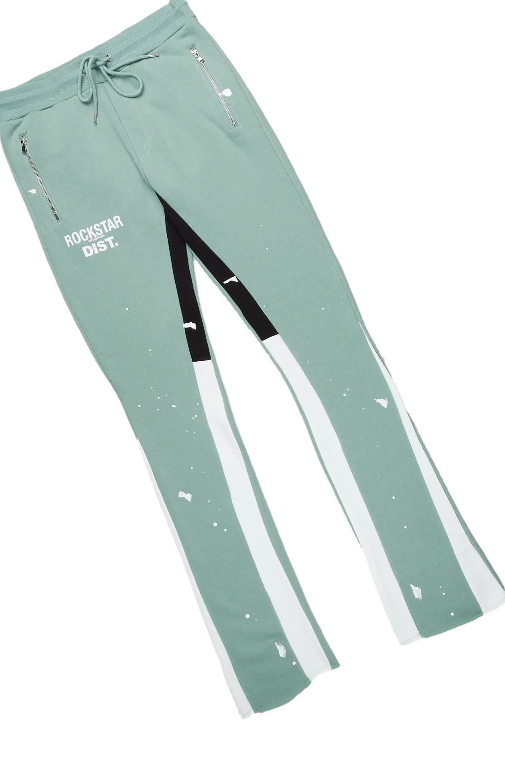 Raffer Sage Hoodie/Stacked Flare Pant Set