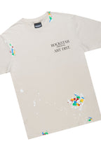 Rockstar Art Dist. Beige T-Shirt Short Set