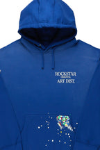 Rockstar Art Dist. Royal Graphic Hoodie