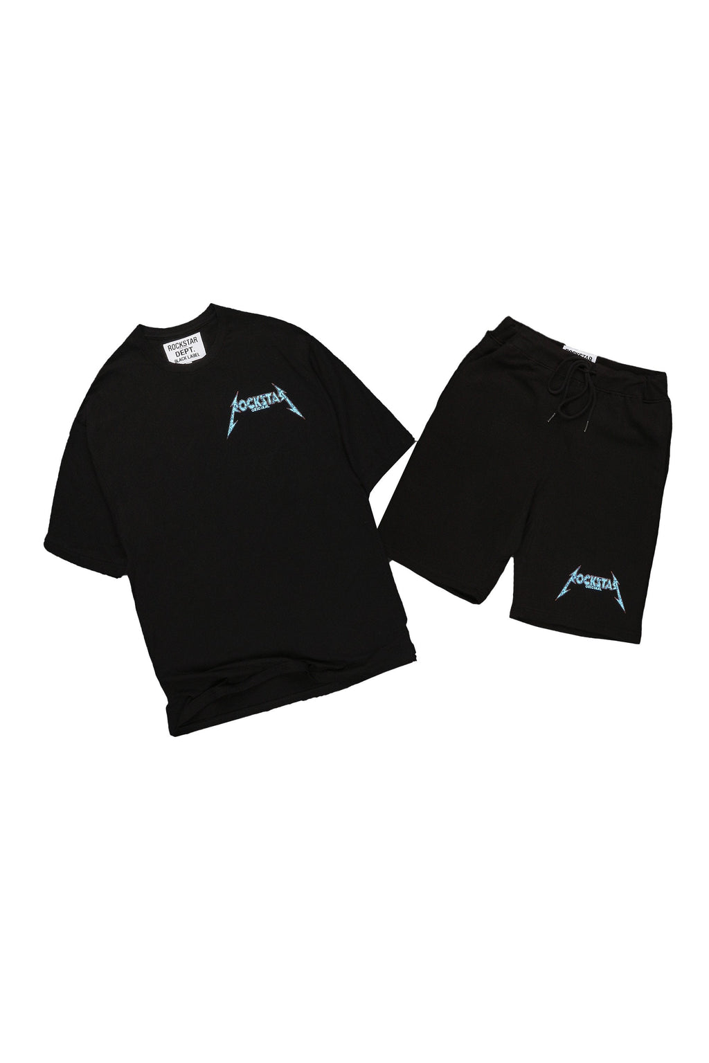 Garagen Black Graphic Short Set